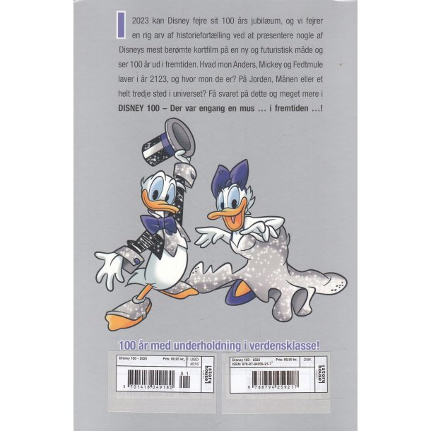 Disney 100 - Der var engang en mus... i fremtiden (Bog)