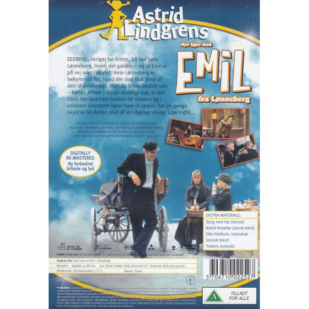 Nye l�jer med Emil fra L�nneberg (DVD)