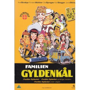 Familien Gyldenk�l 1-3 (DVD)