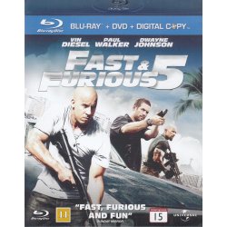Fast &amp; Furious 5 (Blu-ray+DVD)