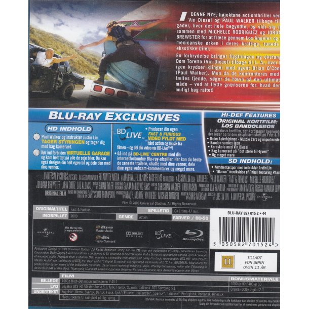 Fast &amp; Furious (Blu-ray)
