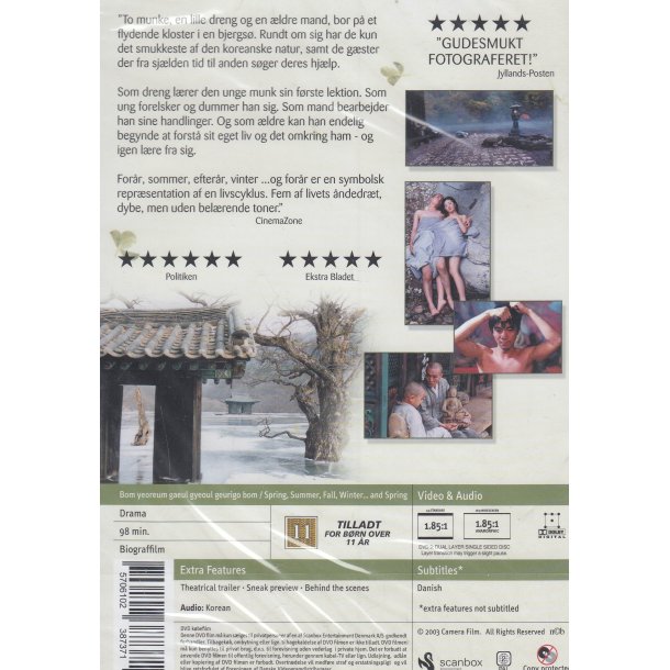 For�r, sommer, vinter, og for�r (DVD)