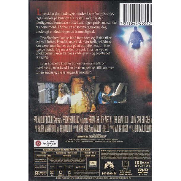 Fredag den 13. - Del 7 (DVD)