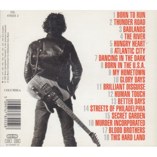 Bruce Springsteen � Greatest Hits (CD)