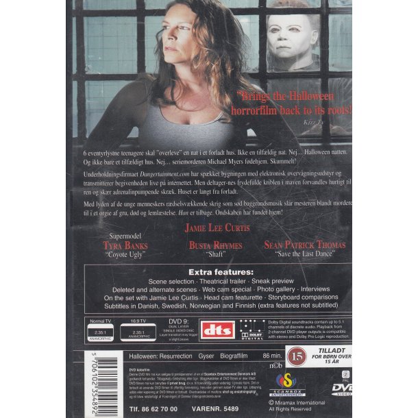 Halloween - Resurrection (DVD)