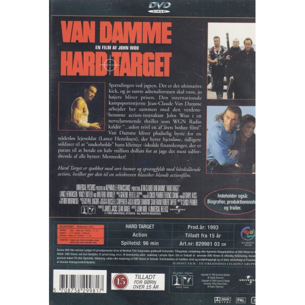 Hard target (DVD)