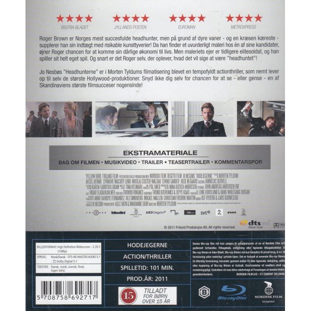 Headhunterne (Blu-ray)
