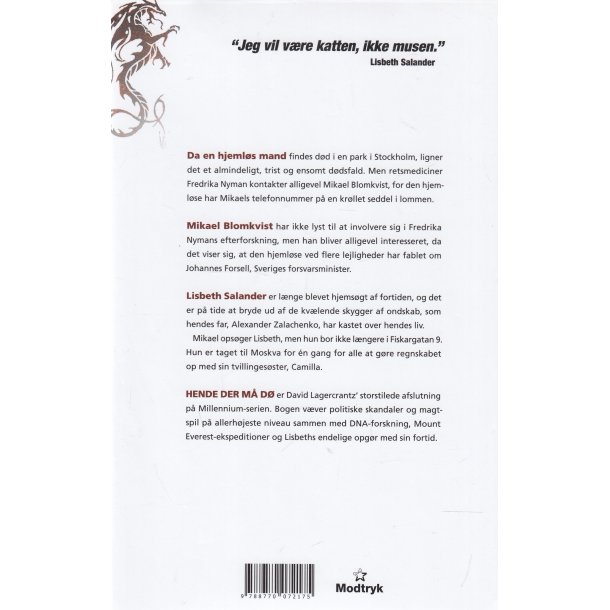 Hende der m� d� (Bog)