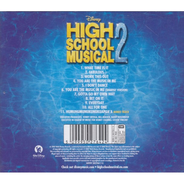 High Scohool musical 2 (CD)