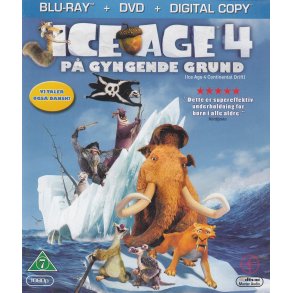 Ice Age 4 - P� gyngende grund (Blu-ray+DVD)