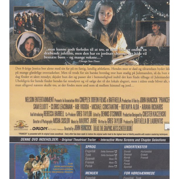 Julemandens rensdyr (DVD)