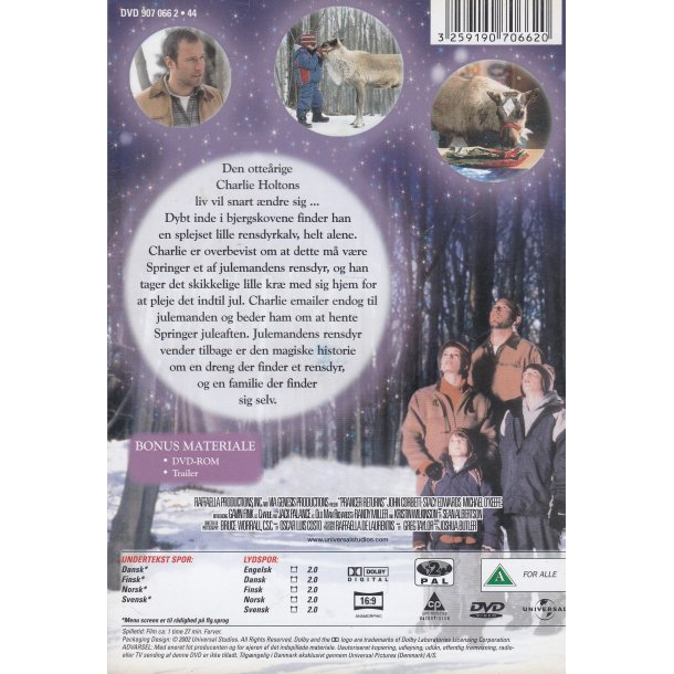 Julemandens rensdyr vender tilbage (DVD)