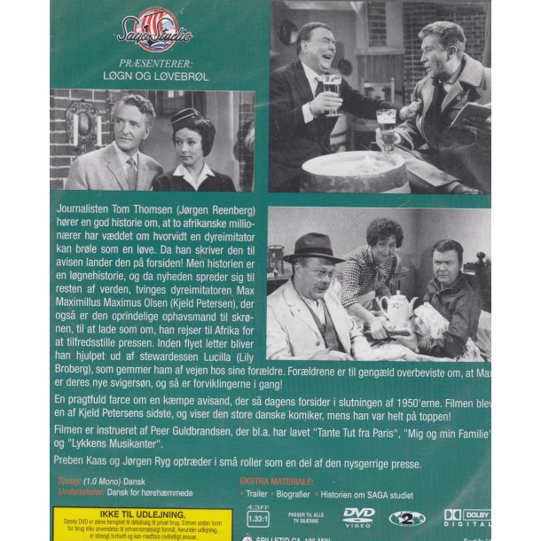 L�gn og L�vebr�l (DVD)