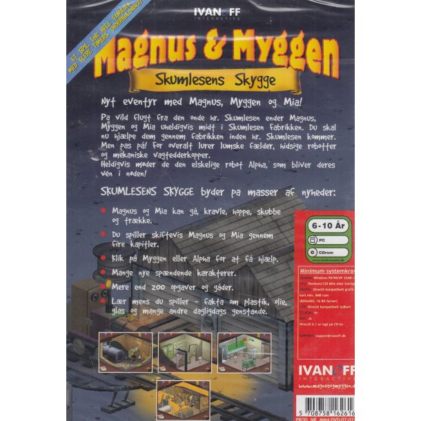 Magnus &amp; Myggen - Skumlesens skygge (Spil)