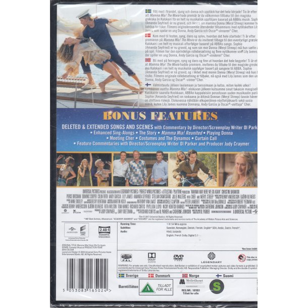 Mamma Mia! Here We Go Again (DVD)
