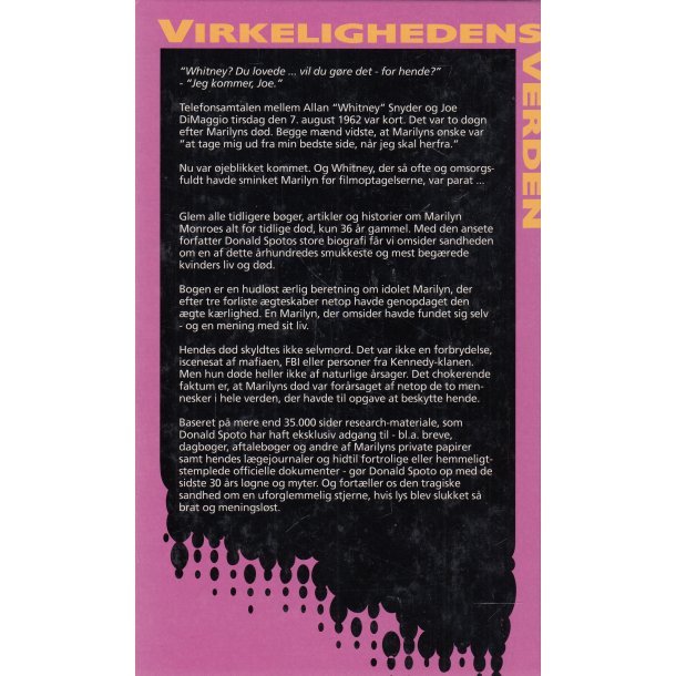Marilyn Monroe - Sandheden om hendes liv 1+2 (Bog)