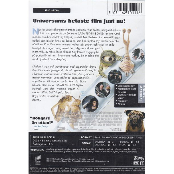 MIB: Men in black 2 (DVD)
