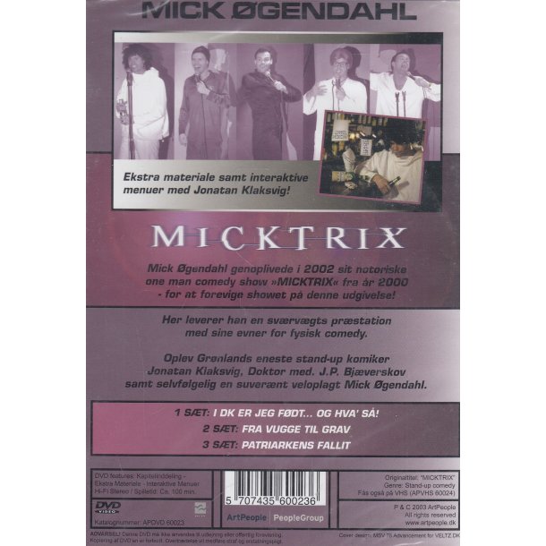 Micktrix - One man comedy show (DVD)