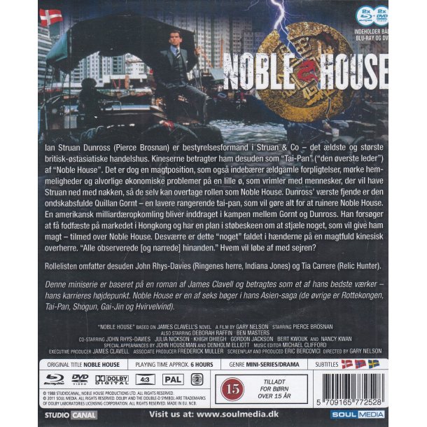 Noble House - Mini serie (Blu-ray+DVD)