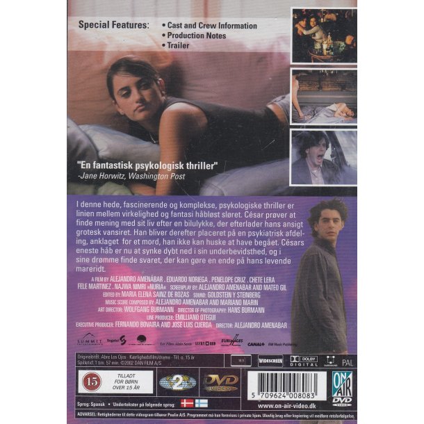 Open your eyes (DVD)