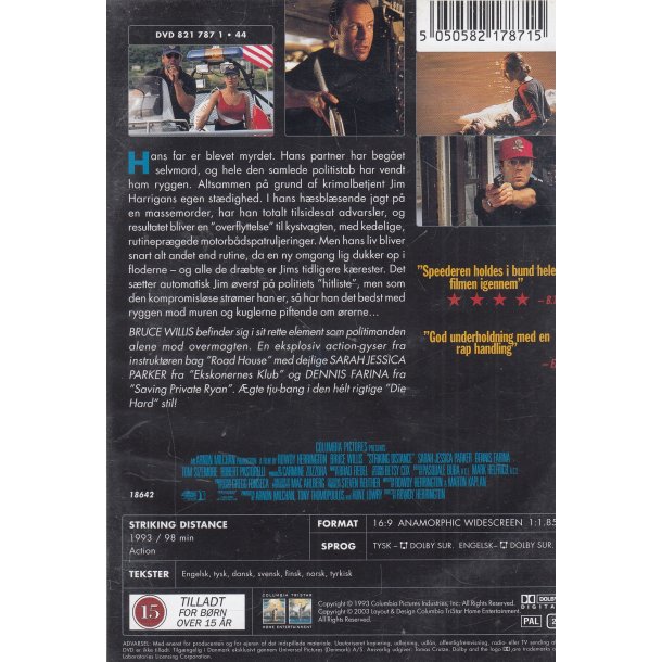 P� skudhold (DVD)