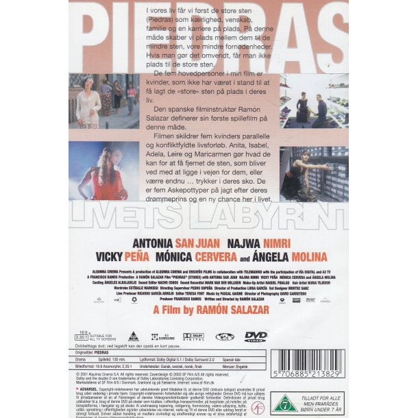 Piedras Livets labyrint (DVD)