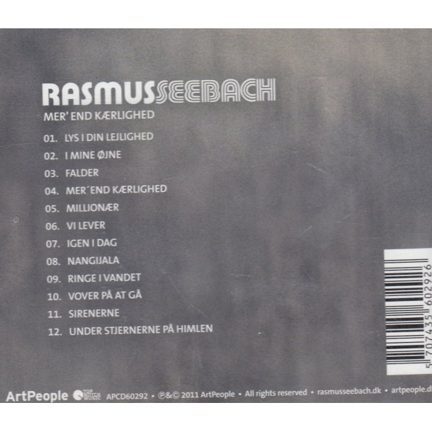 Mer' End K�rlighed (CD)
