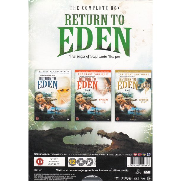 Return to Eden - The Complete Box (DVD)