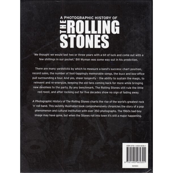 A Photographic History of the Rolling Stones (Bog)