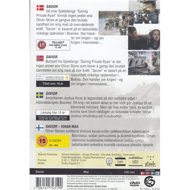 Savior (DVD)