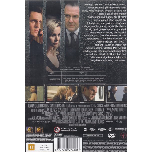 Separate Lies (DVD)