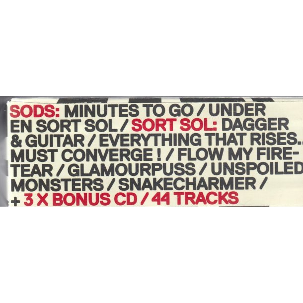 Sort Sol - Boks (CD)