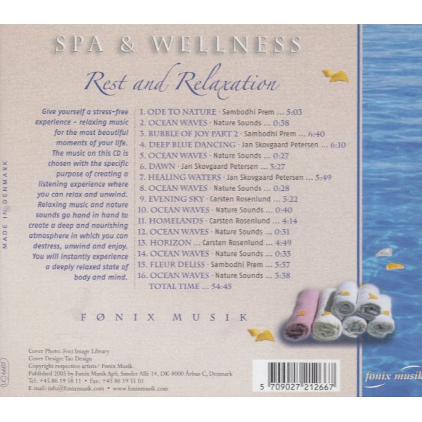 Spa &amp; Wellness (CD)