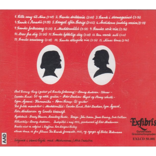 Svantes Viser (CD)