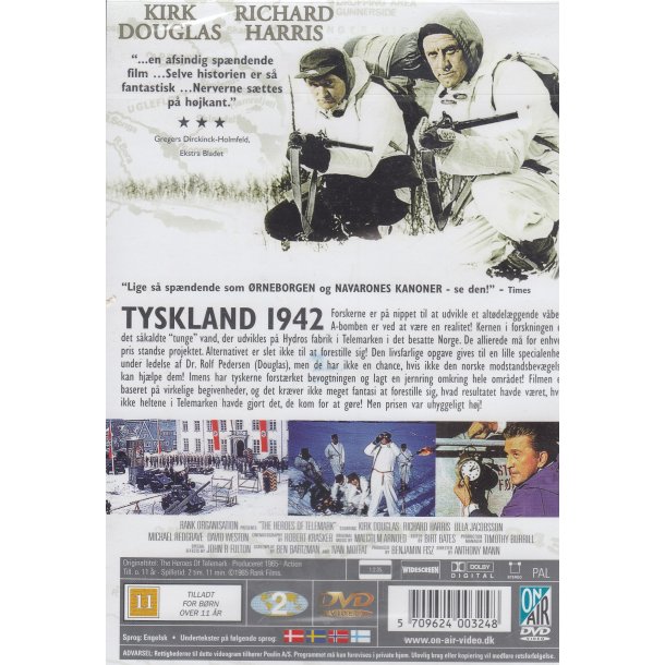 Telemarkens Helte (DVD)