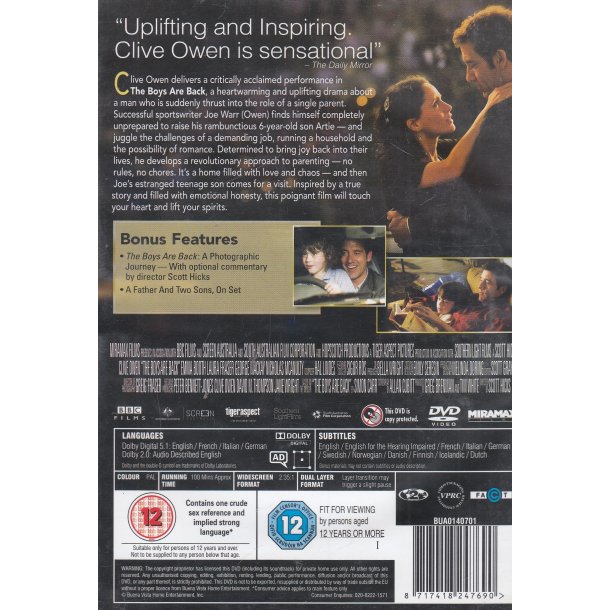 The Boys are back (DVD)