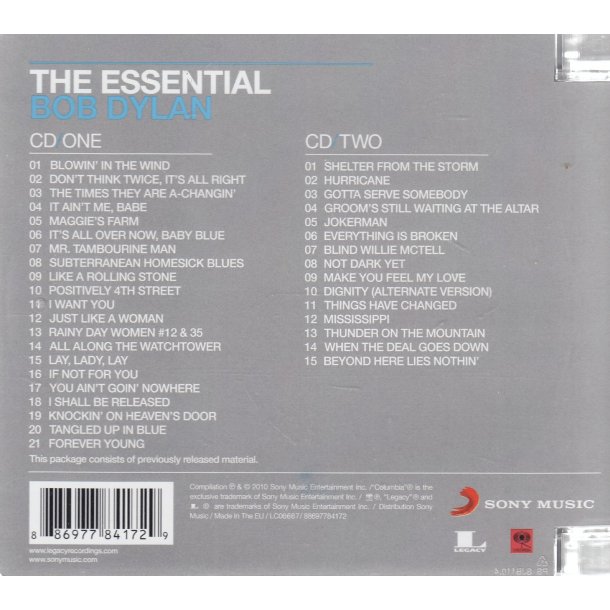 The Essential Bob Dylan (CD)