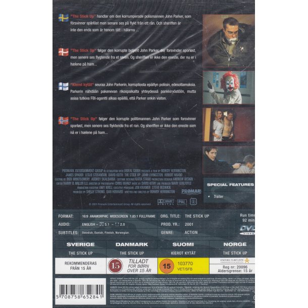 The Stick up (DVD)
