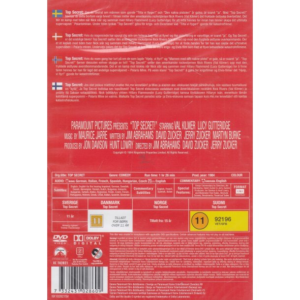 Top Secret (DVD)