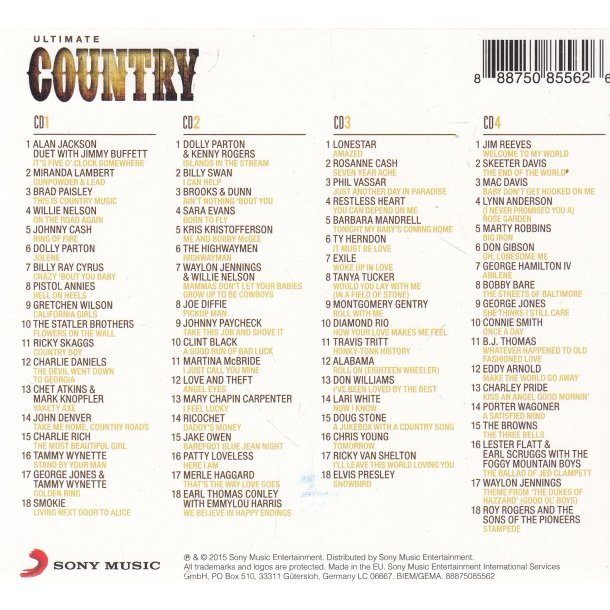 Ultimate Country (CD)