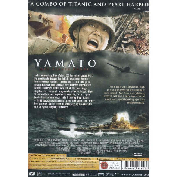 Yamato - Det sidste opg�r (DVD)