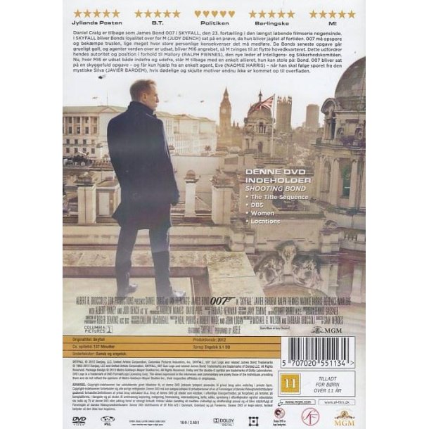 James Bond 007 - Skyfall (DVD)