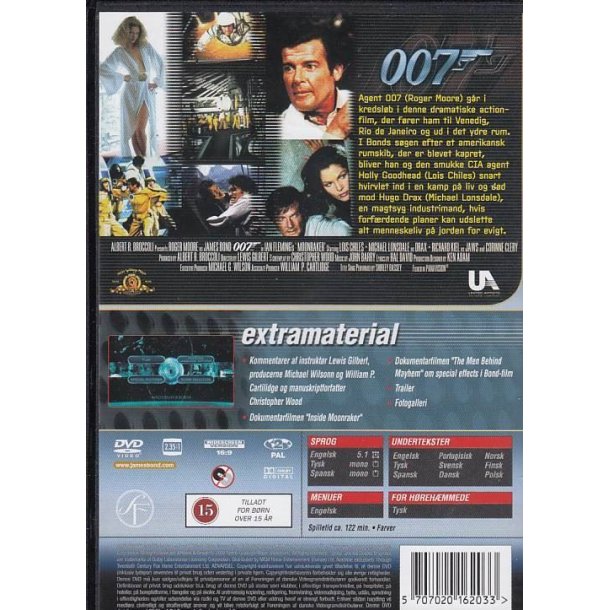 James Bond 007 - Moonraker (DVD)