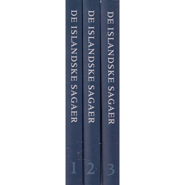 De Islandske sager bind 1-3 (Bog)