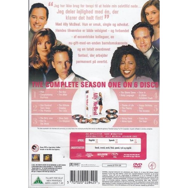 Ally McBeal - S�son 1 (DVD)