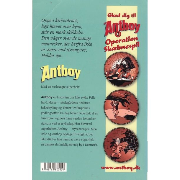 Antboy 1 - Tissemyrens bid (Bog)