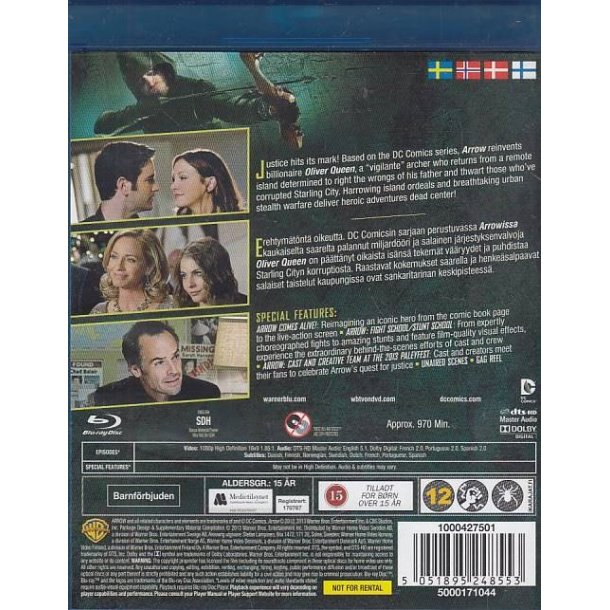 Arrow - S�son 1 (Blu-ray)