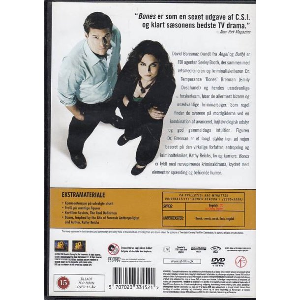 Bones - S�son 1 (DVD)