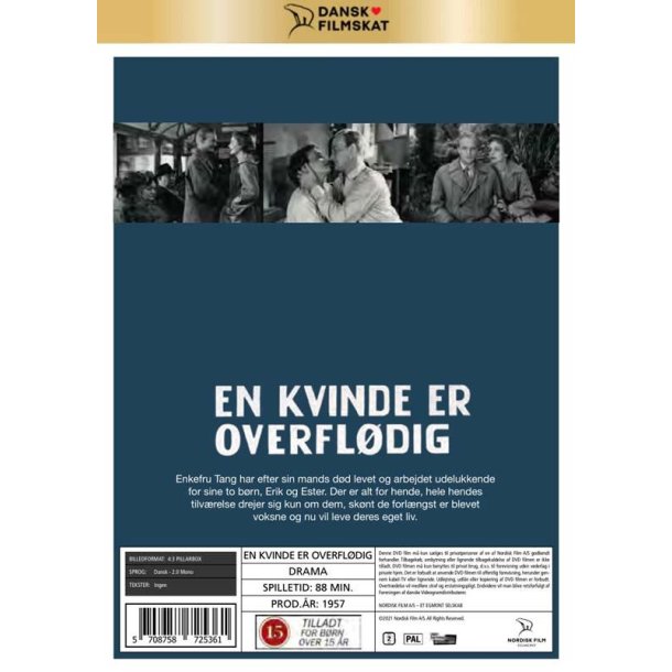 En kvinde er overfl�dig (DVD)