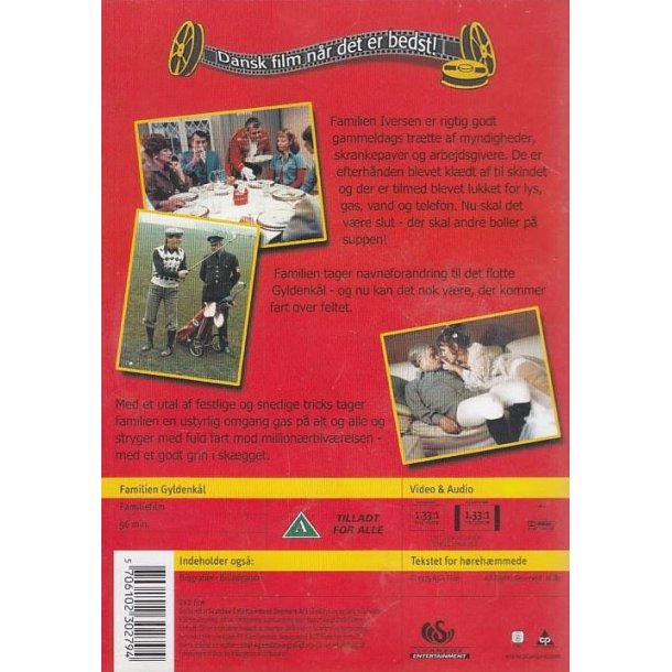 Familien Gyldenk�l 1 (DVD)